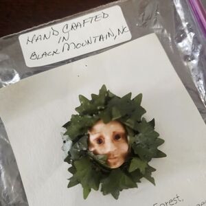 Handcrafted Spirit of the Forest Brooch